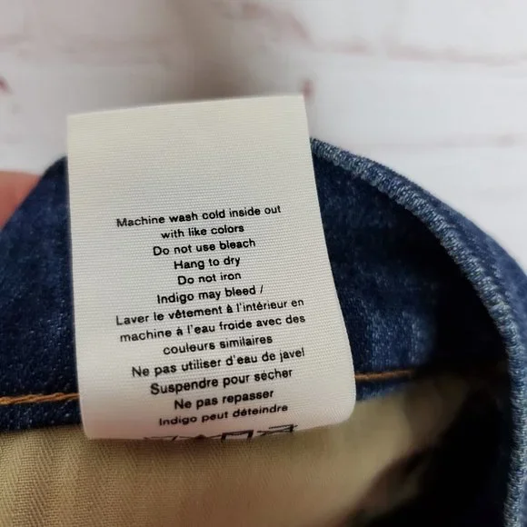 Rag & Bone Fit 2 Slim Fit Jeans Mens 38x34 Blue Highland Wash Denim NEW $195 - Picture 9 of 12